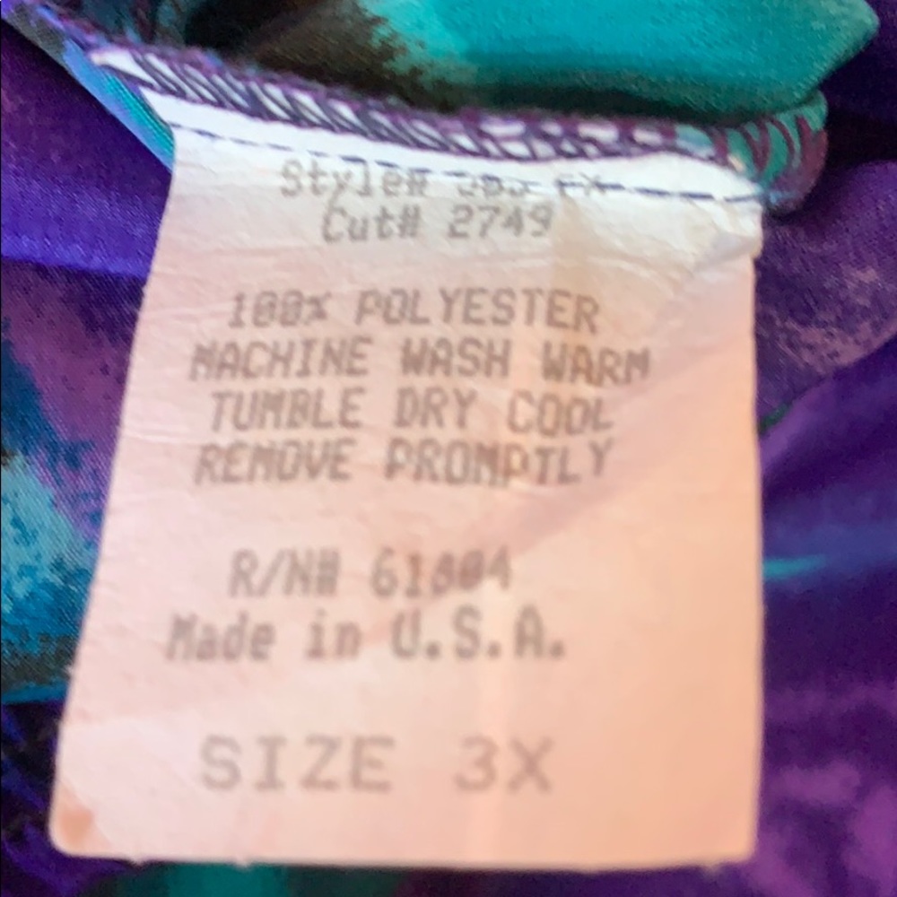 SG Sport Purple Pink Floral Elastic Waist Skirt - Picture 7 of 7